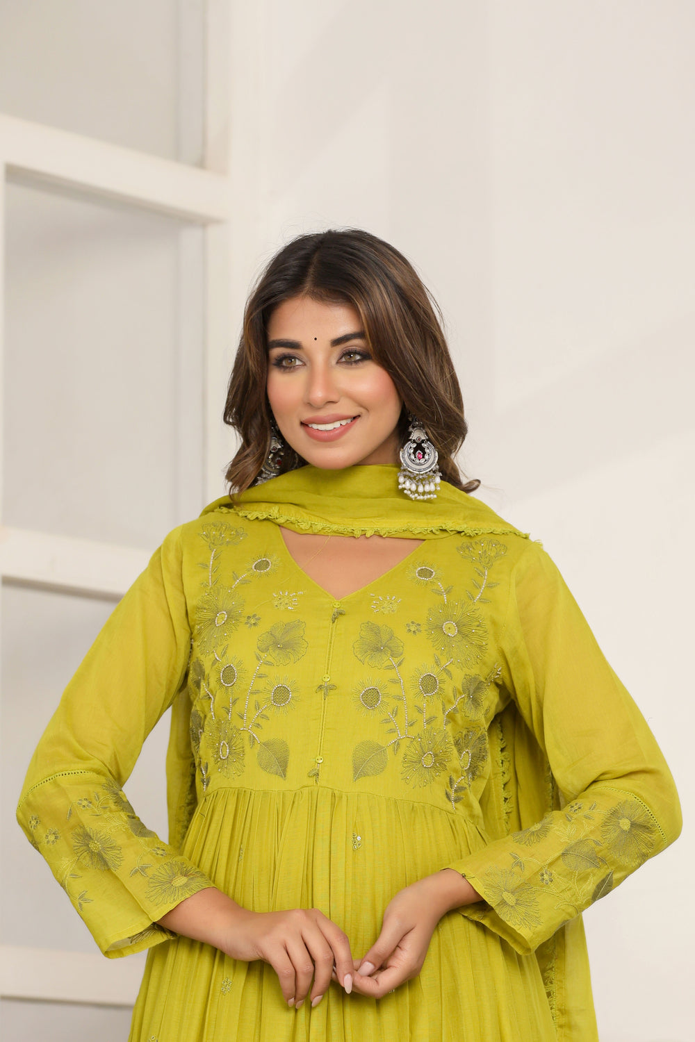 Soul Armor Embroidered Anarkali Kurtaa Set