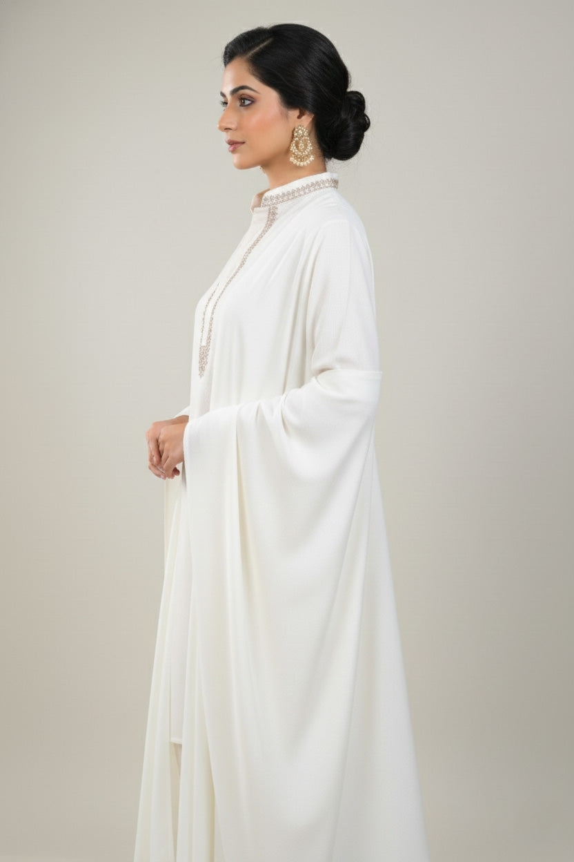 Elevate Classic Plain Woolen Shawl