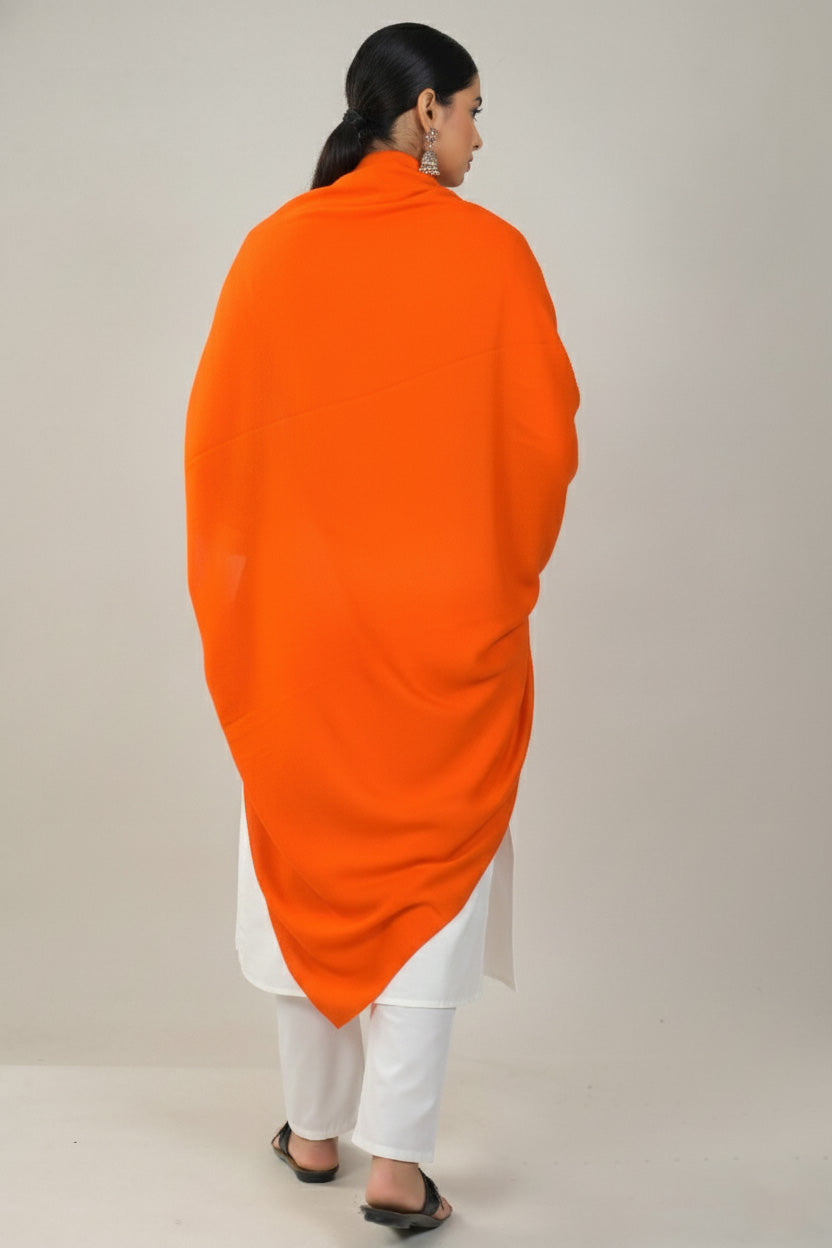Elevate Classic Plain Woolen Shawl