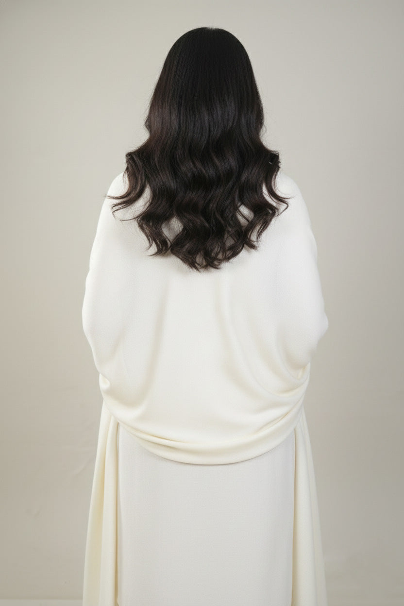 Elevate Elegant Solid Woolen Shawl