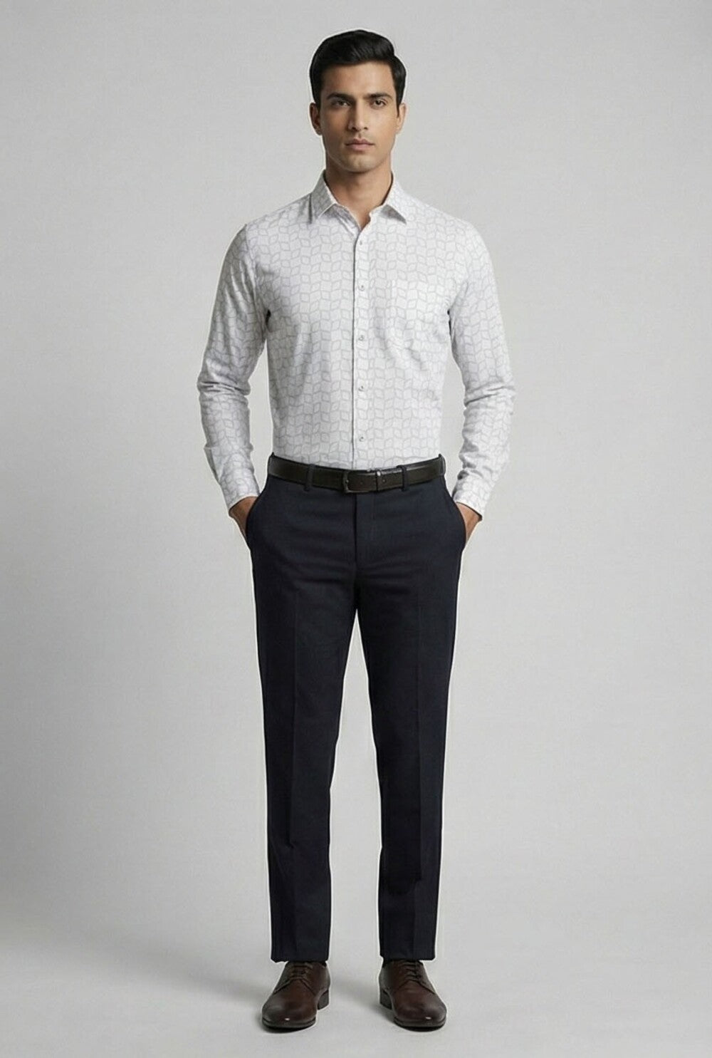 Soul Armor Contemporary Printed Casual Shirt