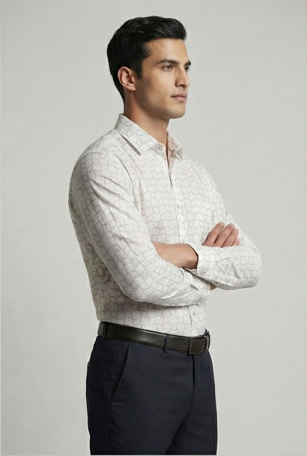 Soul Armor Contemporary Printed Casual Shirt