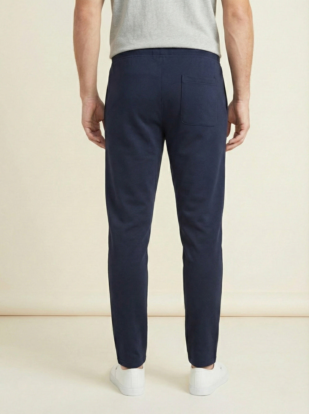 On-Vers Mens Solid Slight Shine Track Pant Lower.