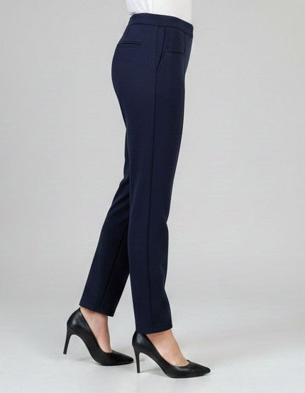 Soul Armor Ladies Solid Elegant Straight Cut with Smart Pocket Styling Pant