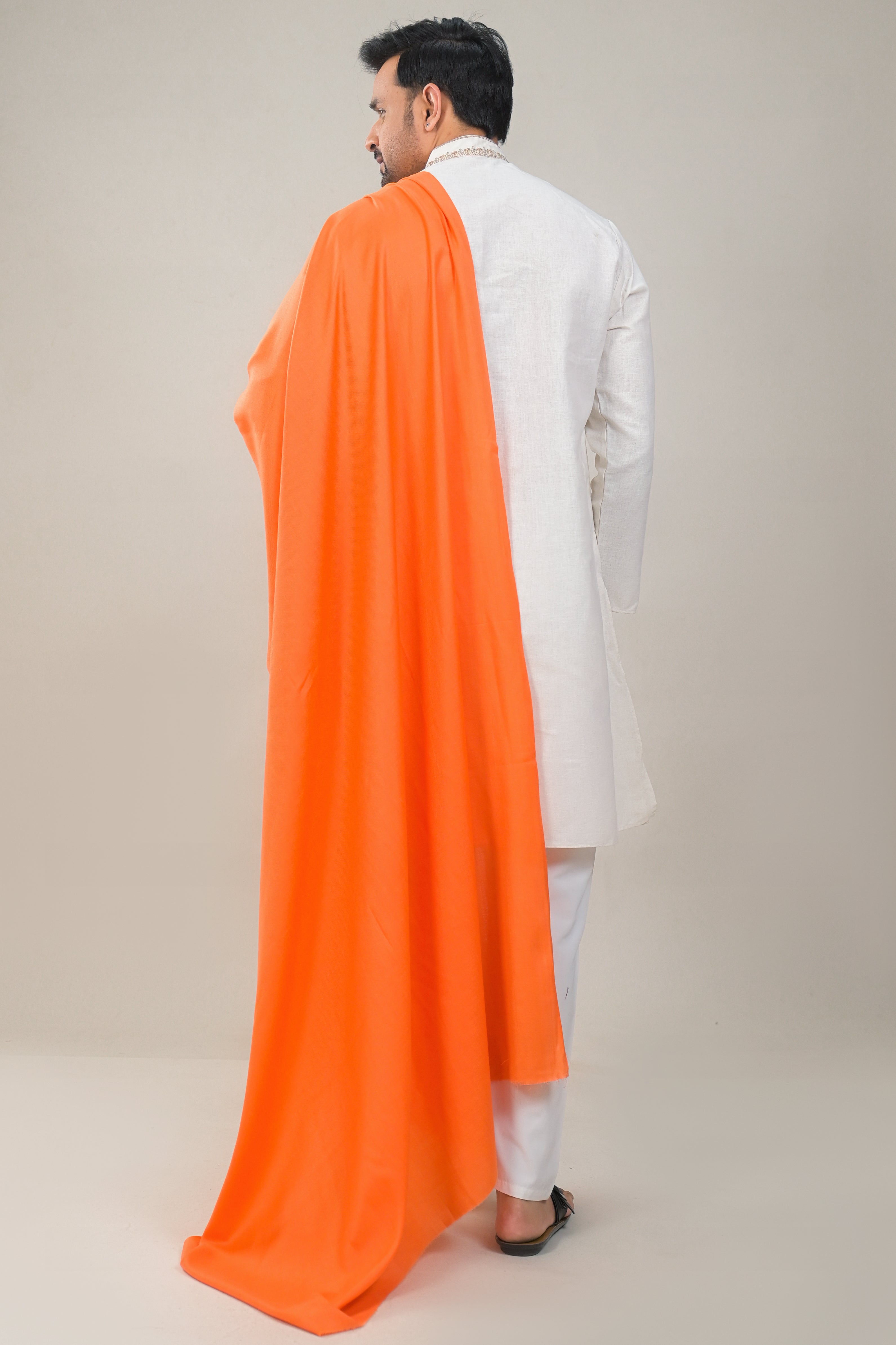 Elevate Elegant Solid Woolen Shawl