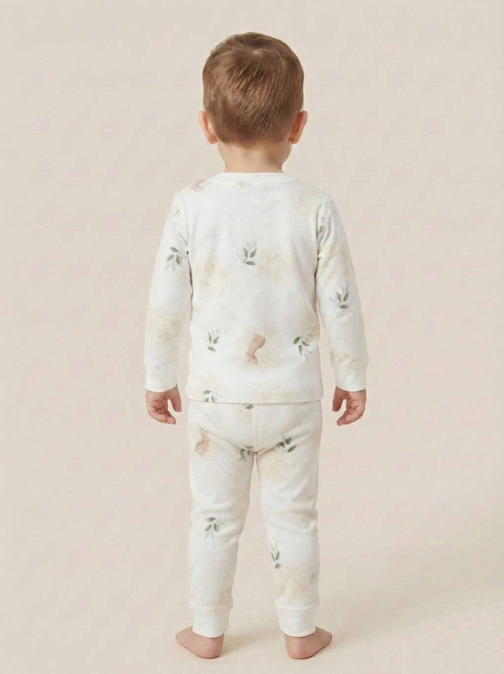 Vats Lil Luxe Printed Yellow Baby Cord Set – Top & Bottom