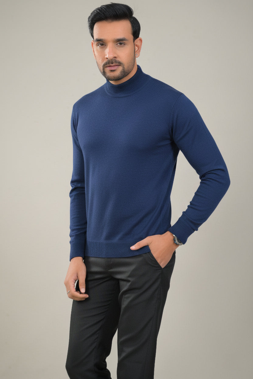 Raymond Full Sleeve Turtle Neck Pullover Sweater