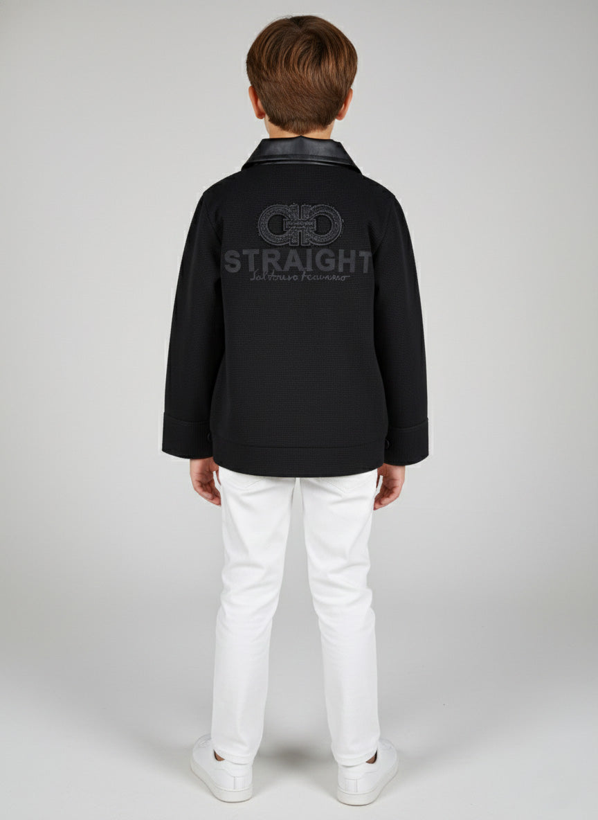 Vats Lil Luxe Full Sleeve Boys Jacket with Classic Casual Style