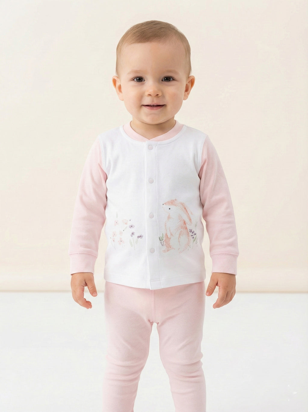 Vats Lil Luxe Printed Baby Cord Set – Full Sleeve Top & Bottom