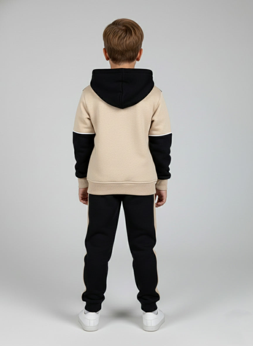 Vats Lil Luxe Kids Cord Set Featuring Graphic Hoodie Top and Coordinated Bottom