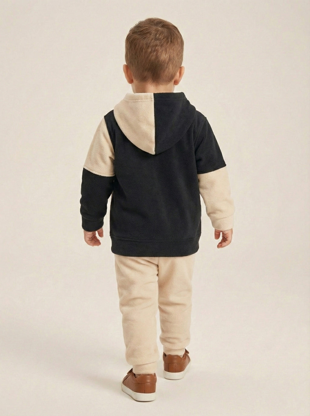 Vats Lil Luxe Boys Colorblock Hooded Sweatshirt & Jogger Set