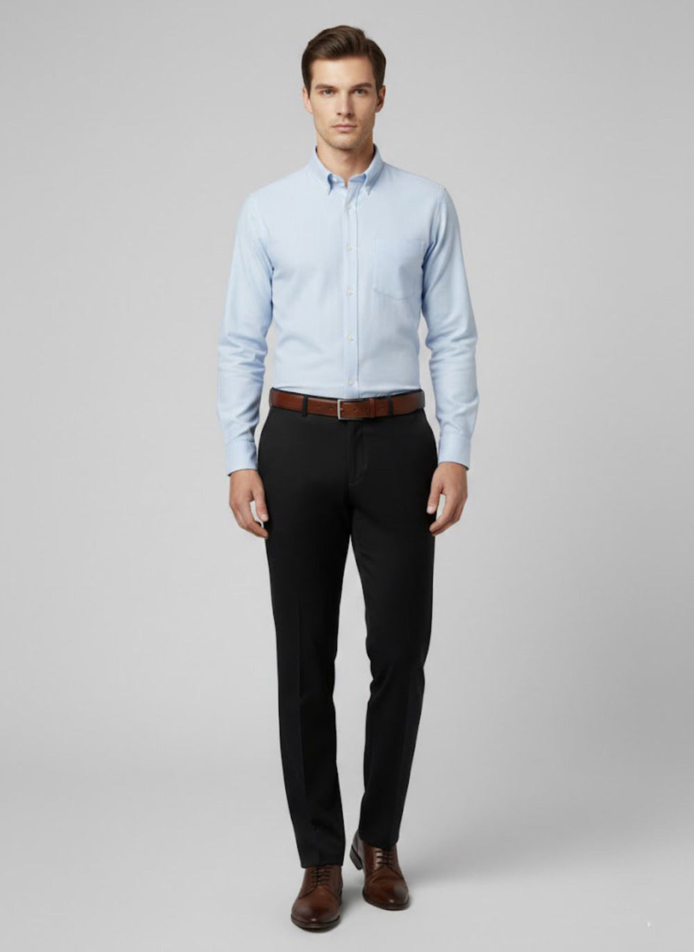 Soul Armor Solid Formal Full Sleeve Shirt