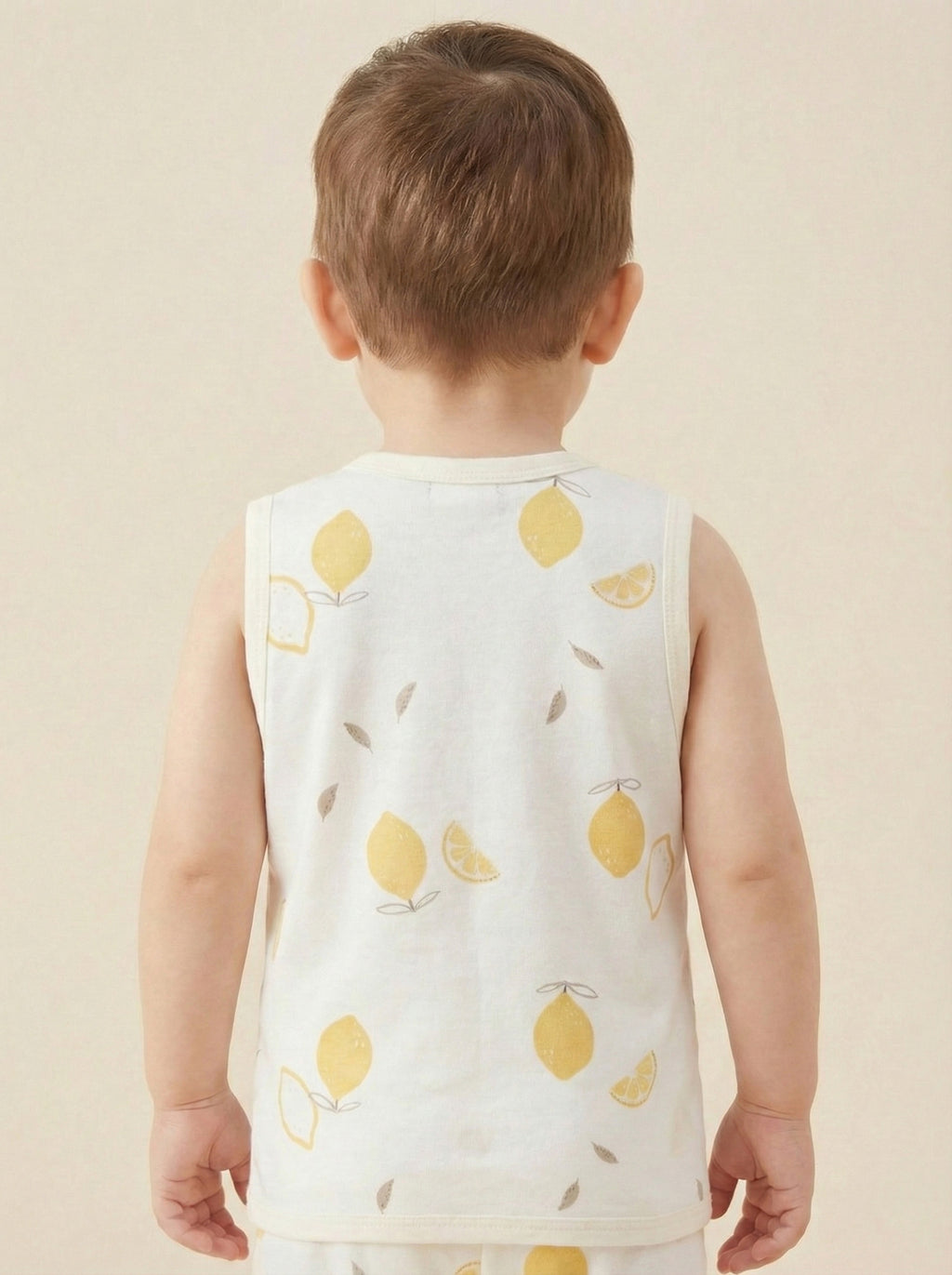 Vats Lil Luxe Cotton Printed Sleeveless Baby T-Shirt