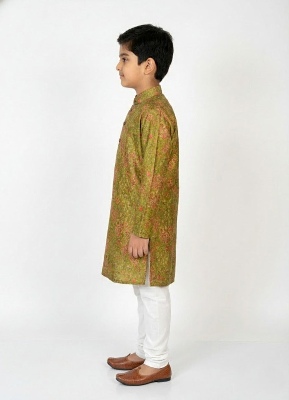 Elevate Classic Festive Kurta with White Pajama