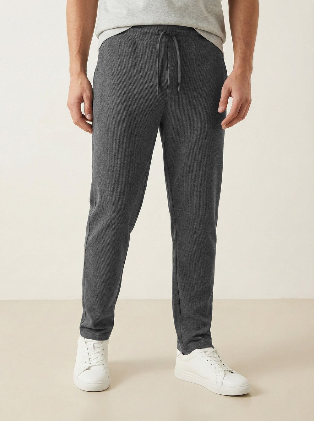 On-Vers Mens Solid Casual Track Pant.