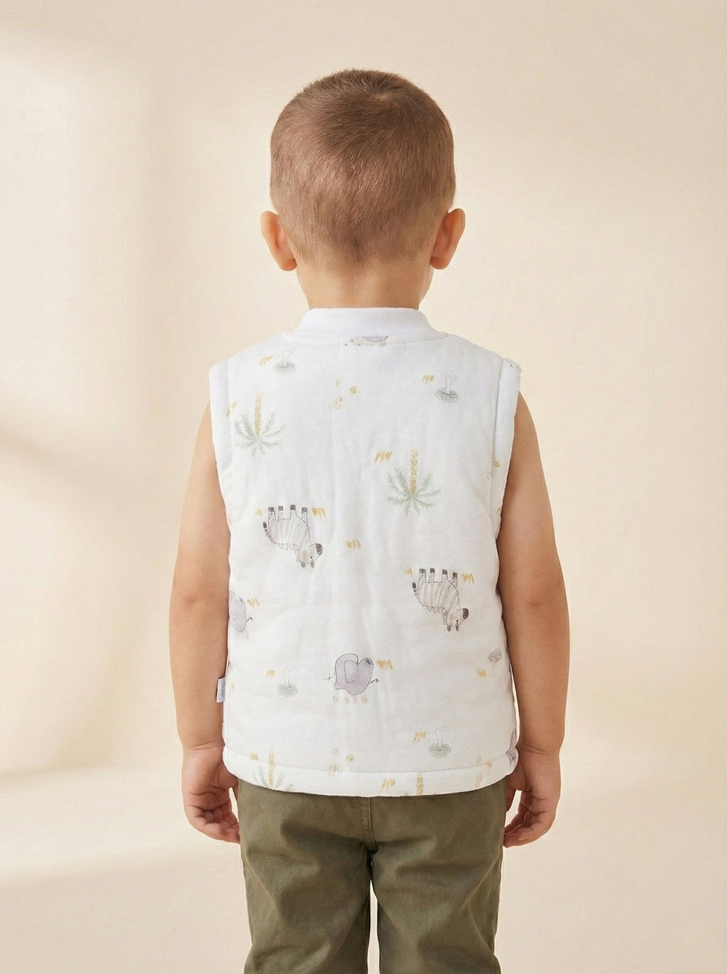 Vats Lil Luxe Unisex Baby Soft Padded Sleeveless Jacket