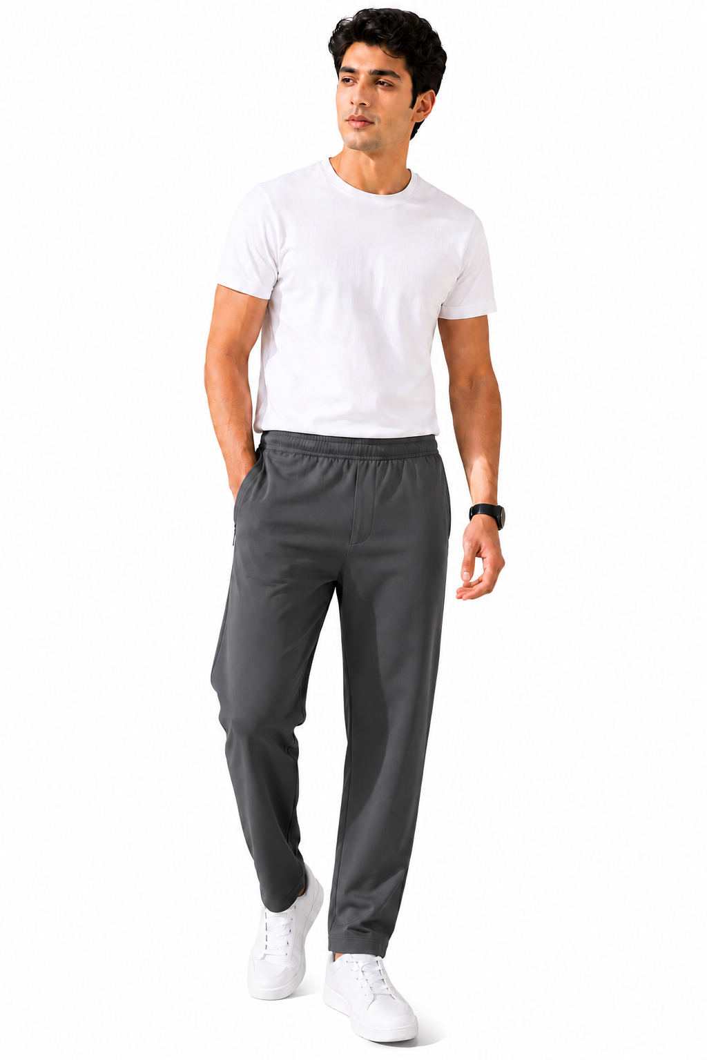 SOUL ARMOR Men's Solid Lower Track Pants | 95% Cotton Spandex Regular Fit | Casual Lounge Wear | Everyday Comfort Pant | M-3XL