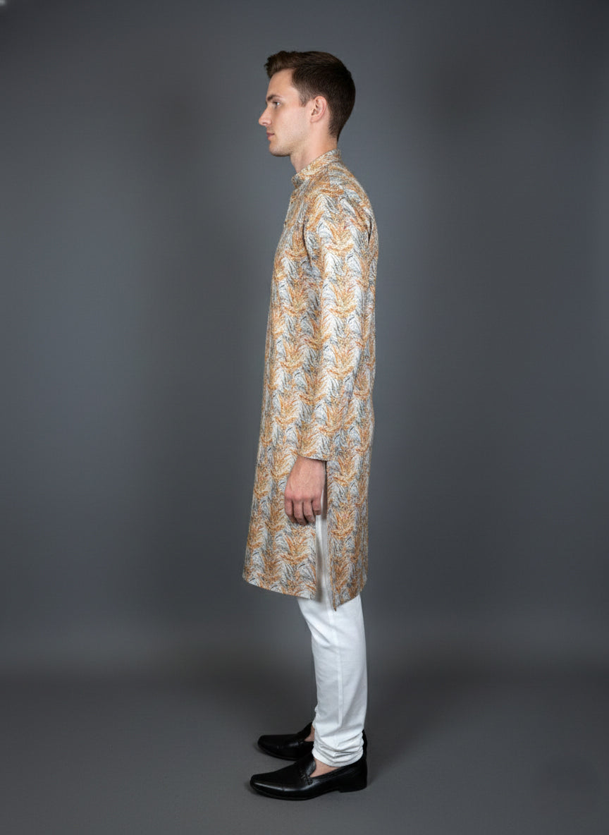 Soul Armor Elegant All-Over Printed Kurta Pajama Set