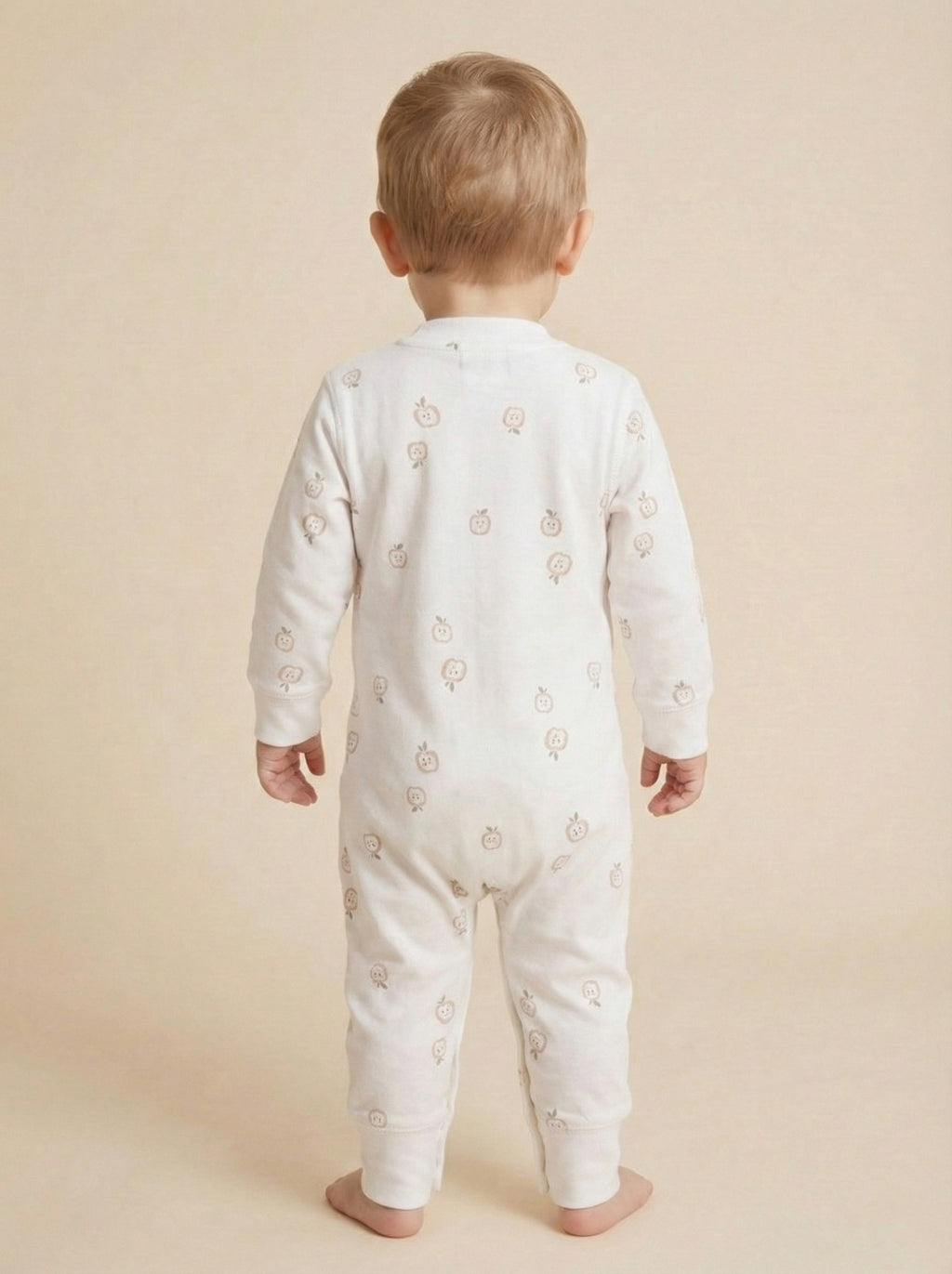 Vats Lil Luxe Printed Baby Romper – Front Open Style