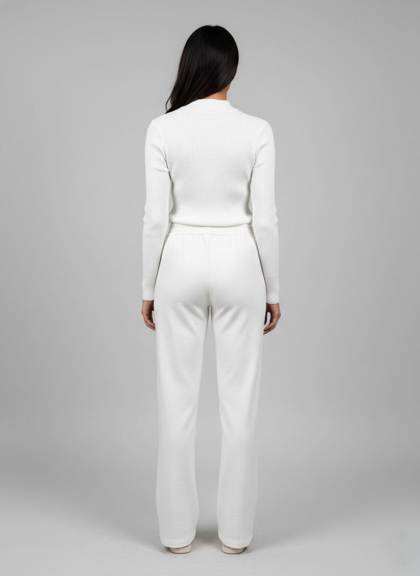 Soul Armor Ladies Solid Elegant Straight Cut with Smart Pocket Styling Pant