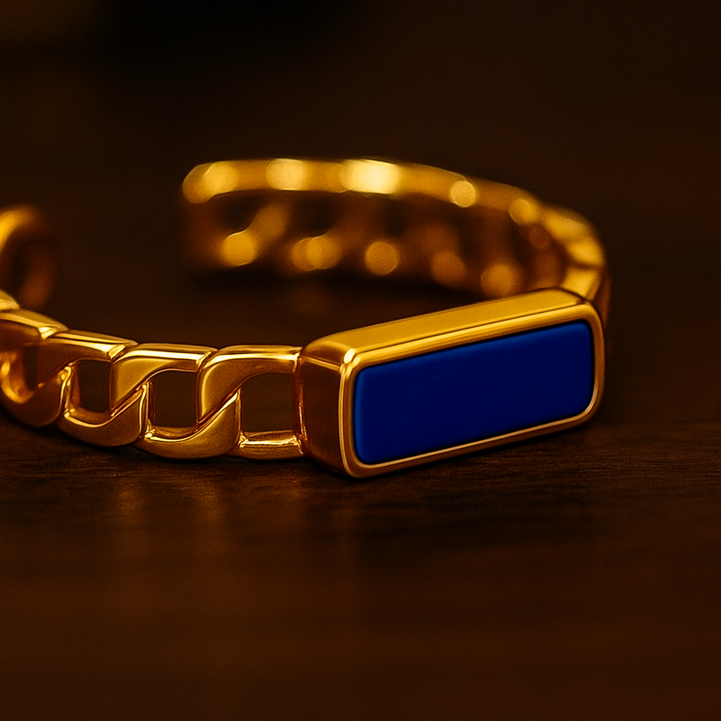 Gold Chain Design Ring