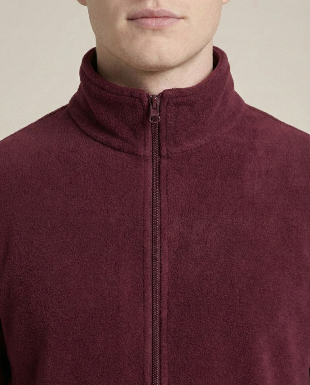 Soul Armor Mens Lightweight Polar Fleece Full Zip Jacket