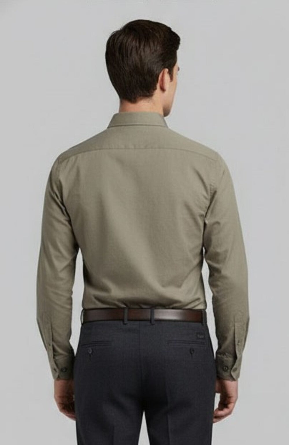 Soul Armor Classic Solid Textured Full Sleeve Shirt