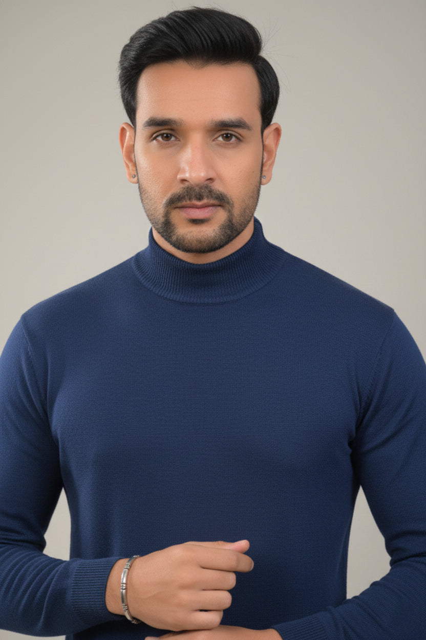 Raymond Full Sleeve Turtle Neck Pullover Sweater