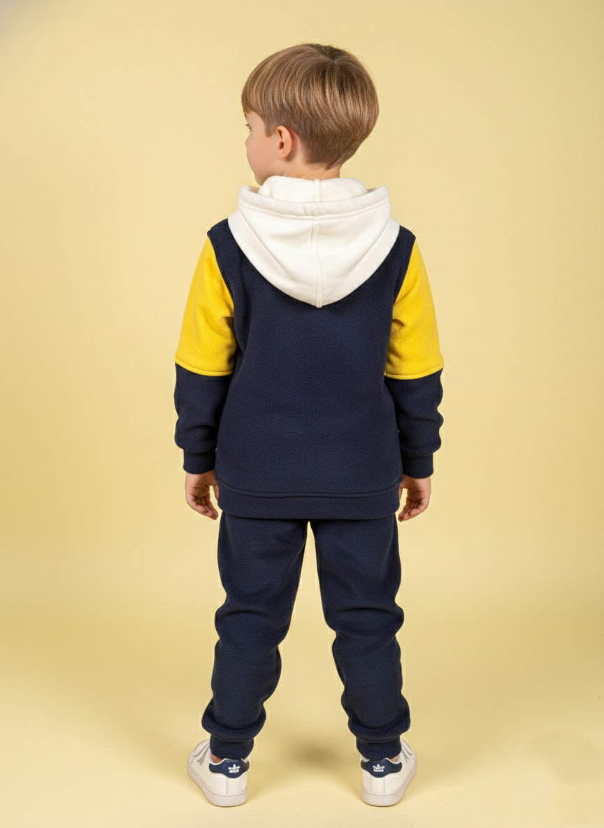 Vats Lil Luxe Comfortable Kids Cord Set with Hoodie Style Top and Bottom