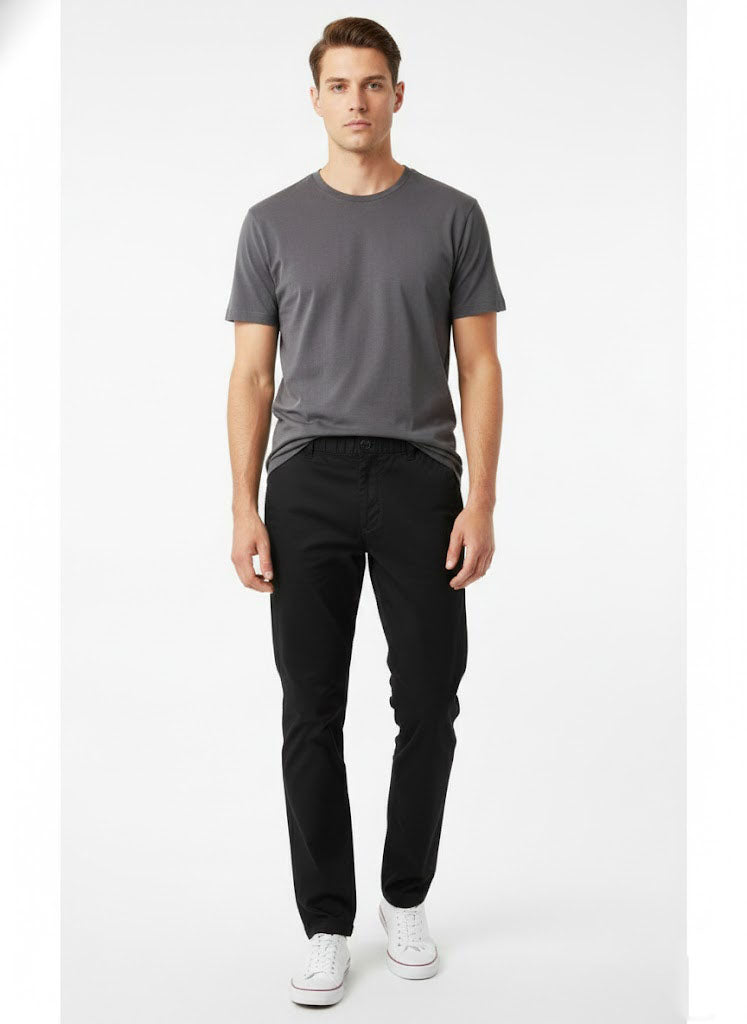 Beevee Mens Classic Solid Daily Wear Comfort Lower