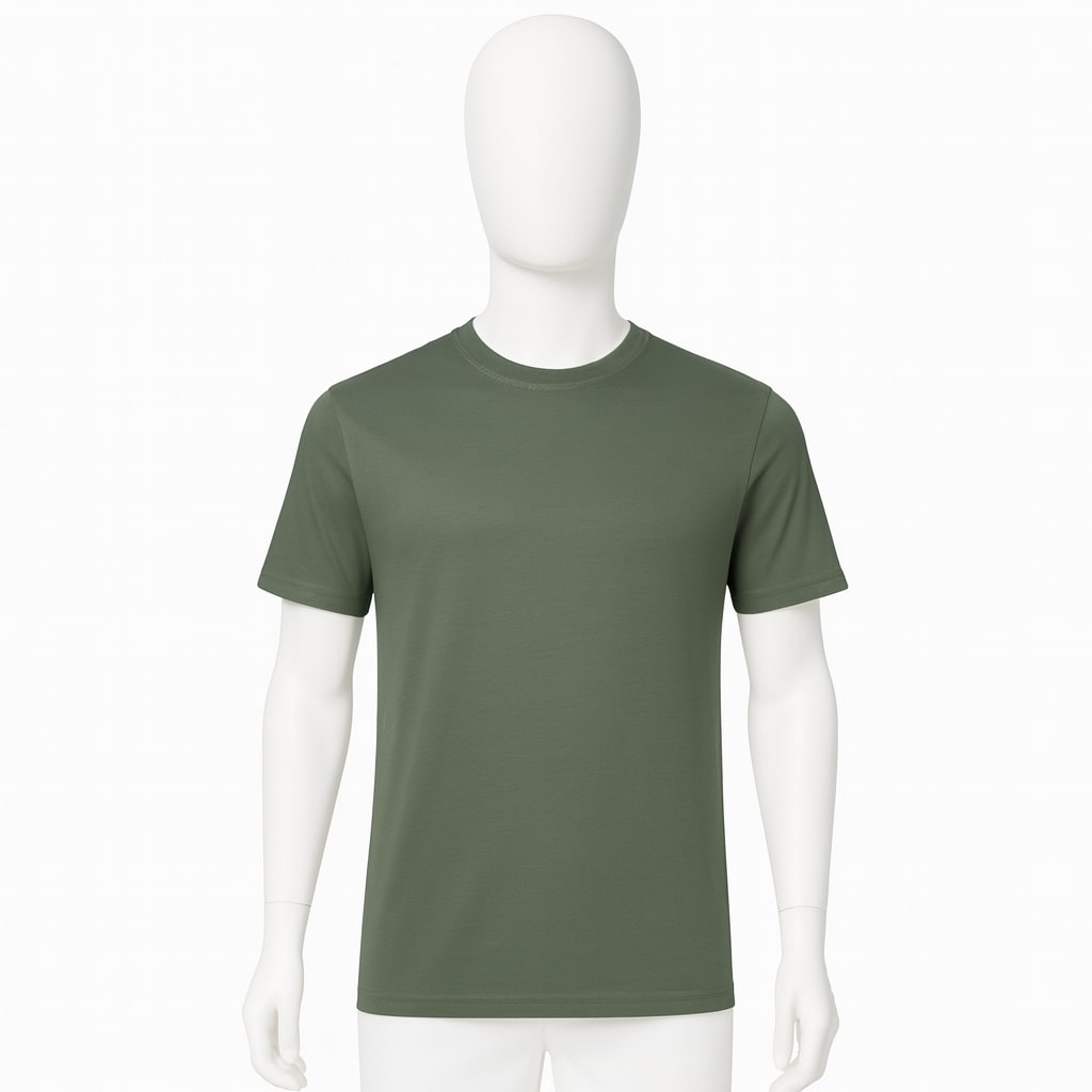 Sleepz Solid Half Sleeve Round Neck T-Shirt