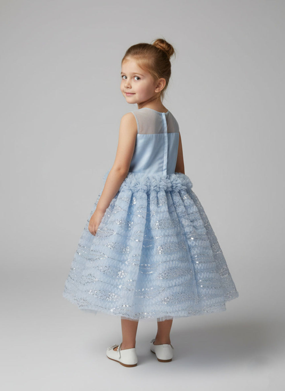 Katibi Kids Fancy Blue Party gown.