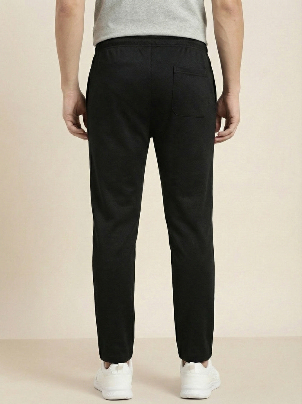 On-Vers Mens Solid Slight Shine Track Pant Lower.
