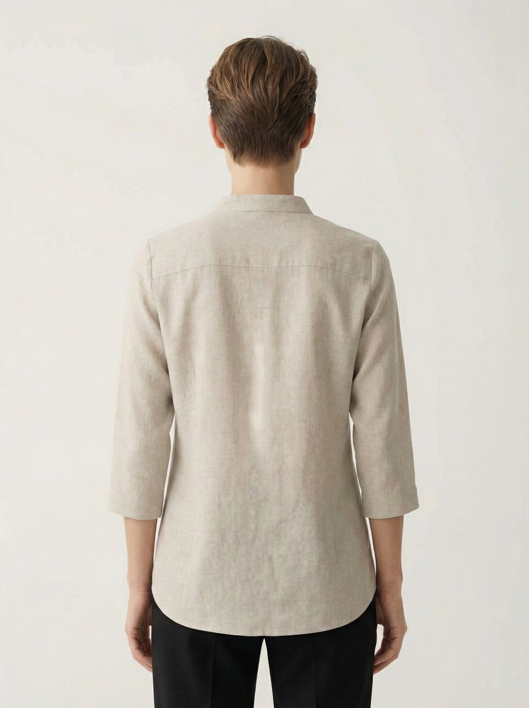Soul Armor Ladies Solid Shirt with Classic Button Placket and Full Sleeves