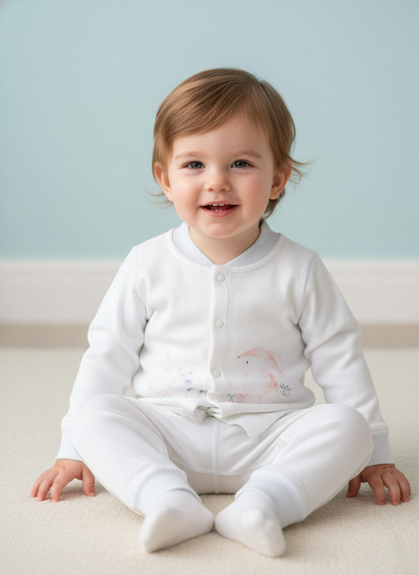 Vats Lil Luxe Printed Baby Cord Set – Full Sleeve Top & Bottom