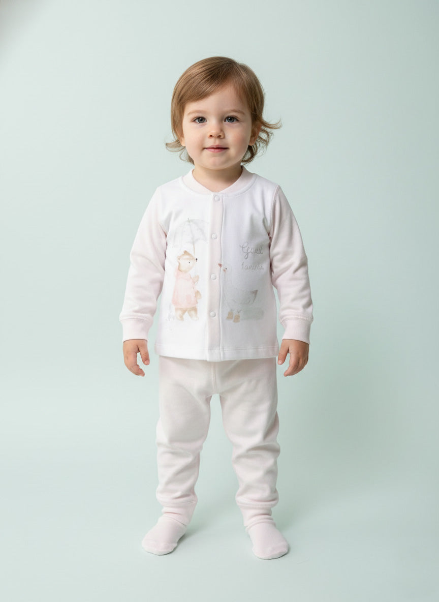 Vats Lil Luxe Printed Baby Cord Set – Comfortable Top & Bottom Set