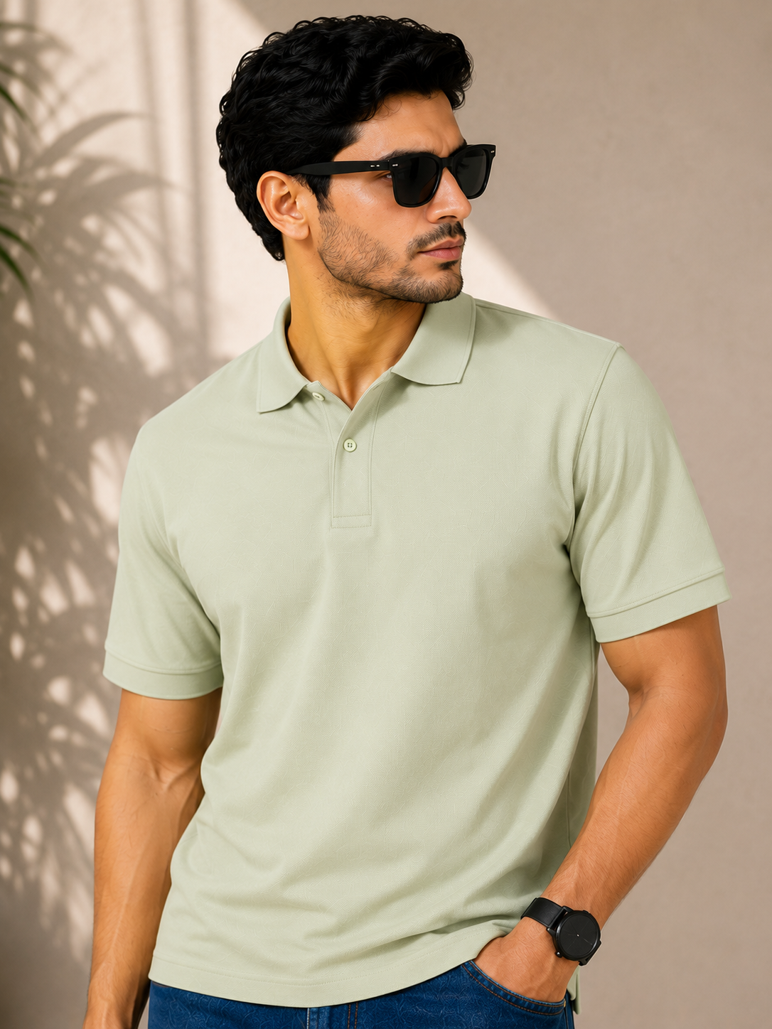 SOUL ARMOR Men's Solid Polo T-Shirt | Premium 95% Cotton Spandex Stretch Polo | Half Sleeve Casual Smart Wear | Regular Fit