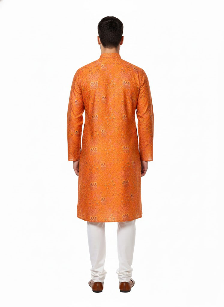 Soul Armor Mens Regal Ethnic Medallion Kurta Set