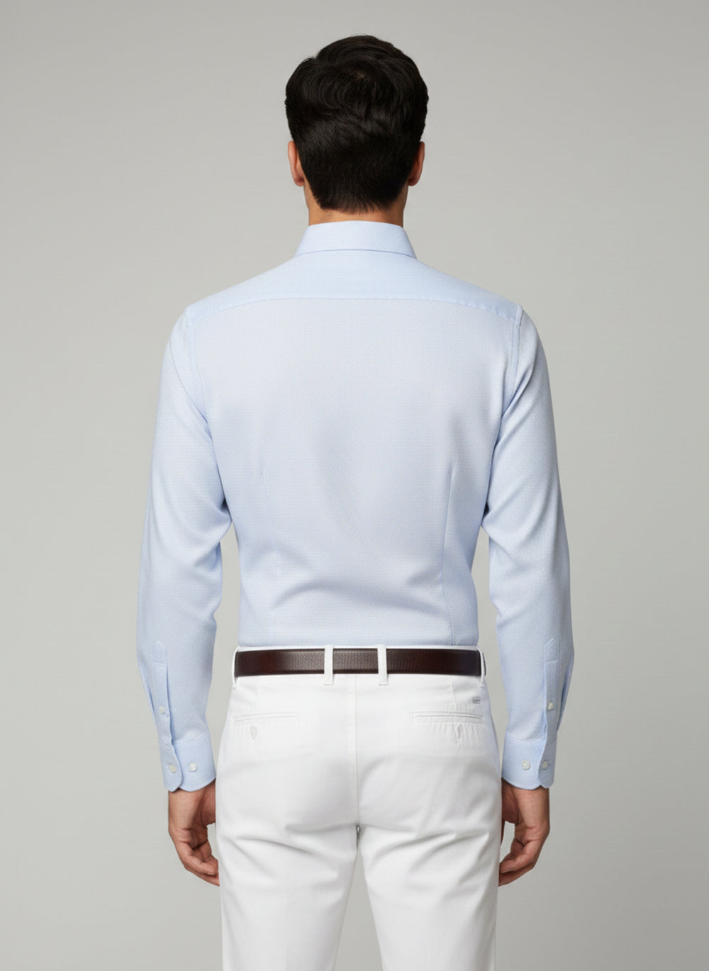 Soul Armor Micro Textured Full Sleeve Formal Shirt