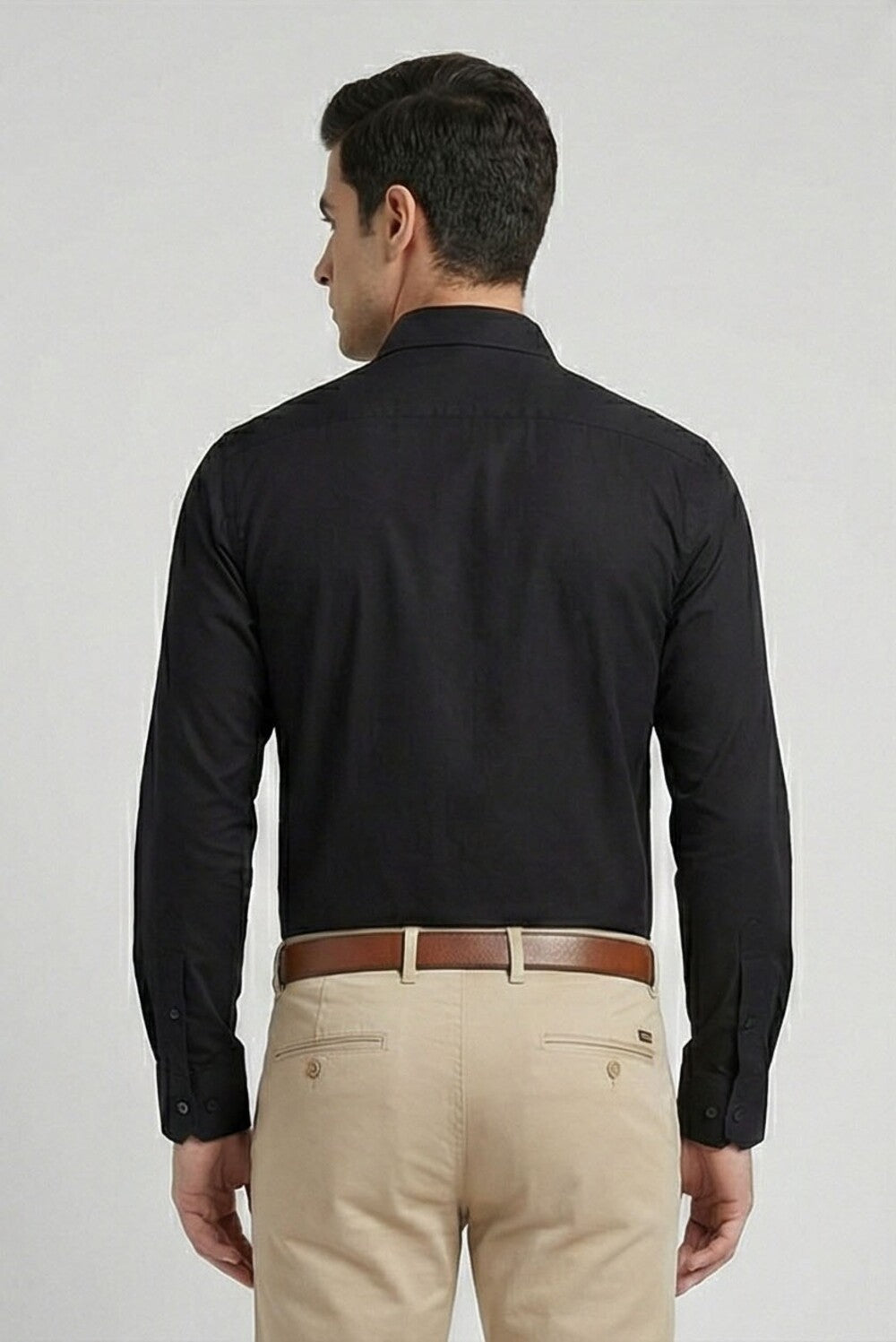 Soul Armor Solid Formal Full Sleeve Shirt