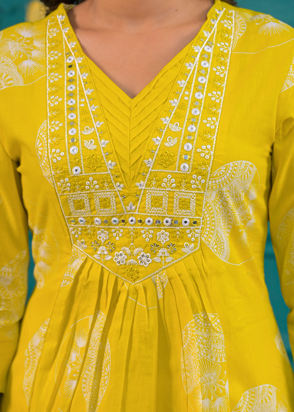 Soul Armor A-Line Printed Kurta Set
