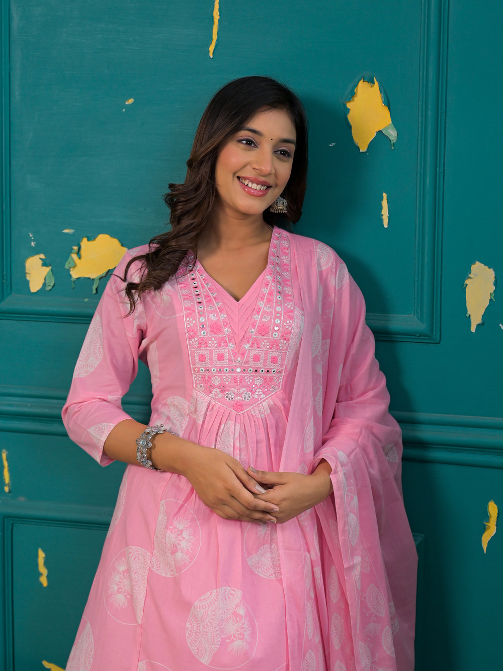 Soul Armor A-Line Printed Kurta Set