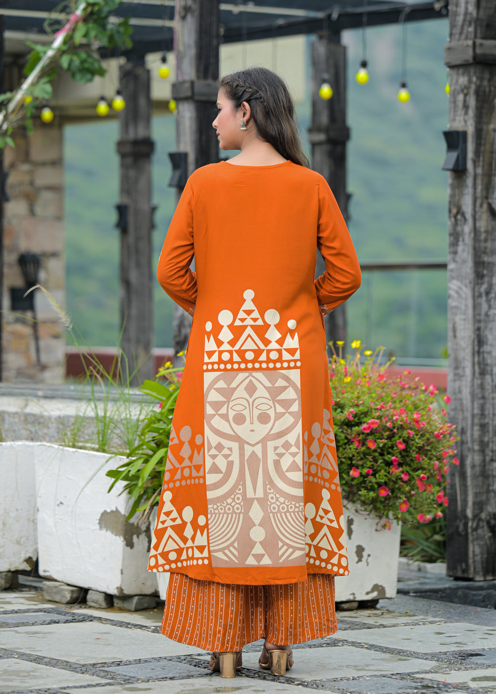 Soul Armor Tribal Printed Kurta Pant Set