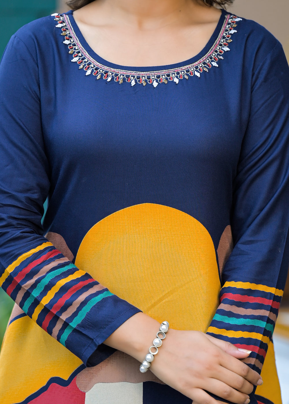 Soul Armor Tribal Printed Kurta Set
