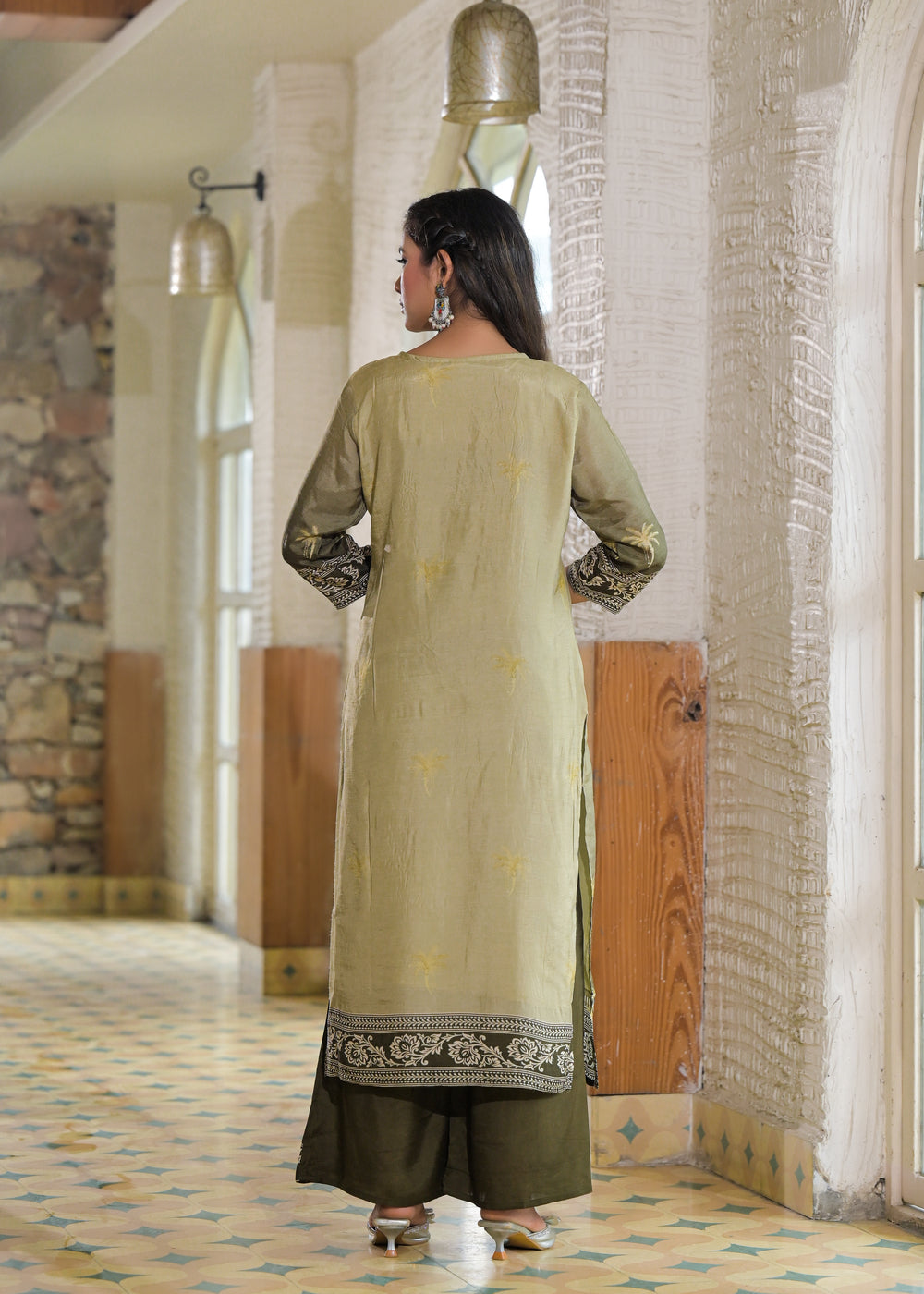 Soul Armor Heritage Print Kurta Set