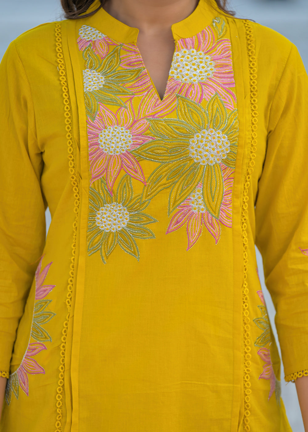 Soul Armor Designer Embroidery Work Kurta Set