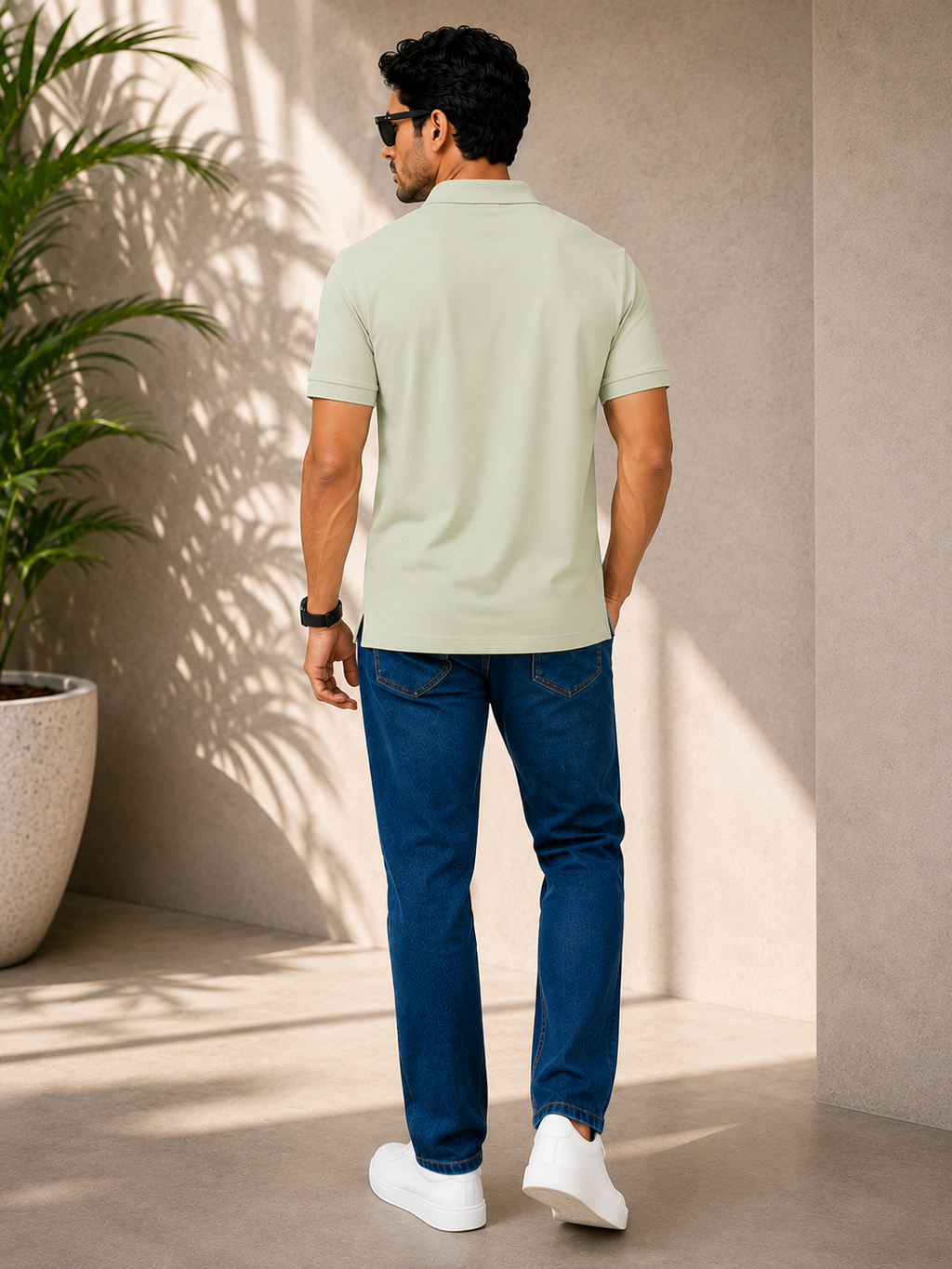SOUL ARMOR Men's Solid Polo T-Shirt | Premium 95% Cotton Spandex Stretch Polo | Half Sleeve Casual Smart Wear | Regular Fit