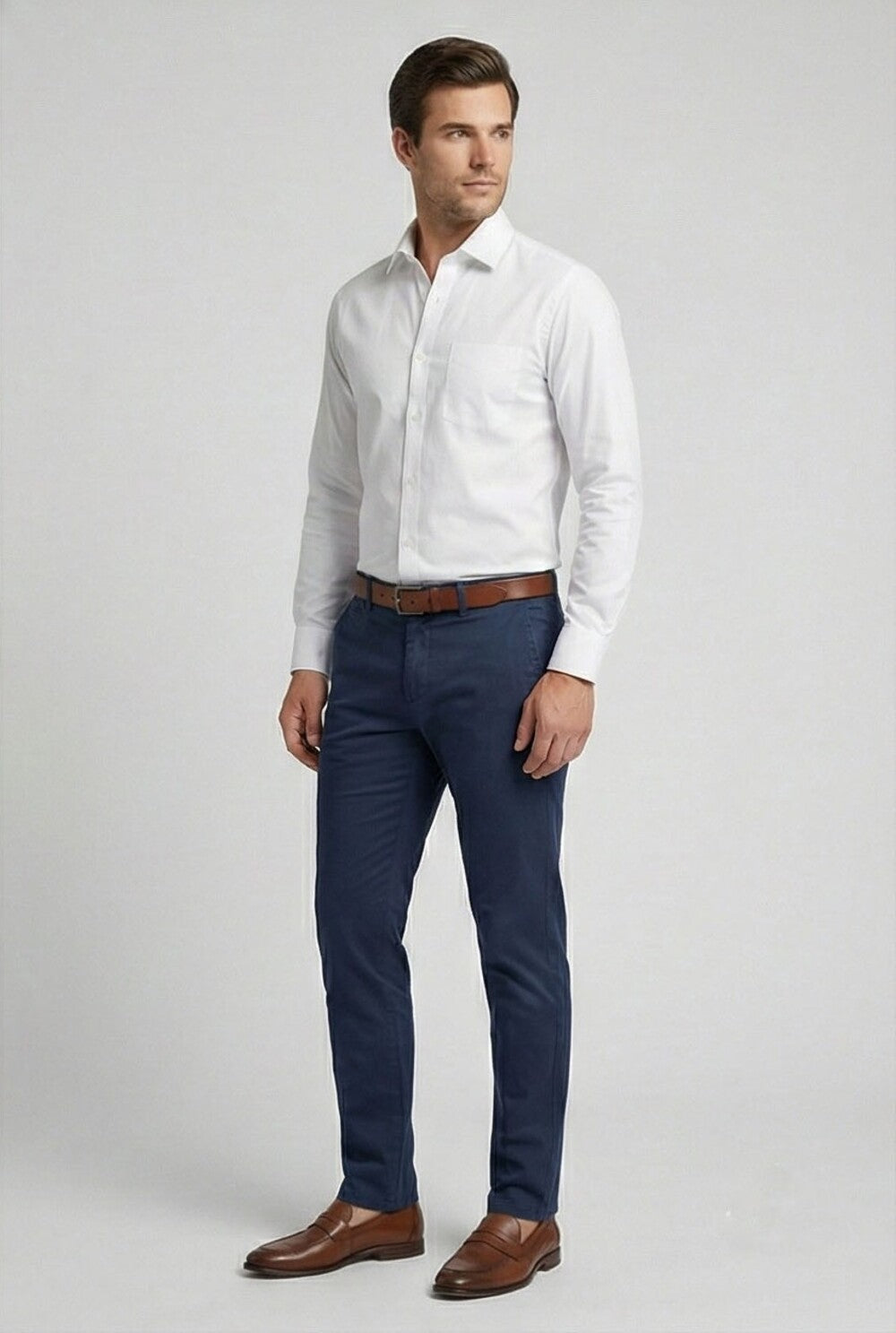 Soul Armor Solid Formal Full Sleeve Shirt