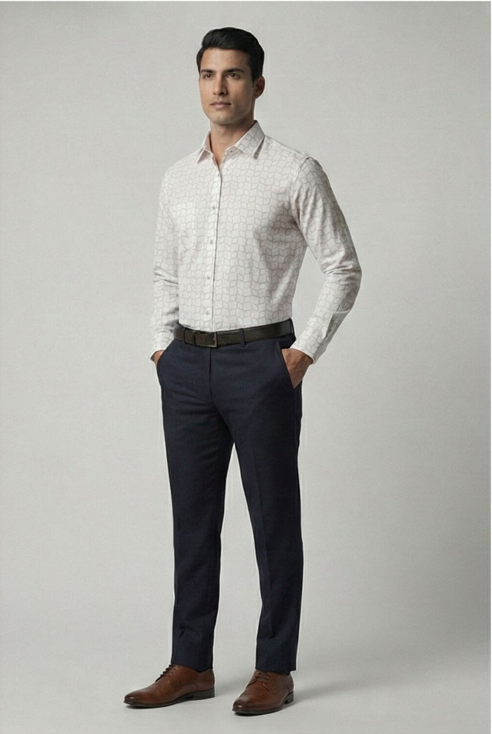 Soul Armor Contemporary Printed Casual Shirt