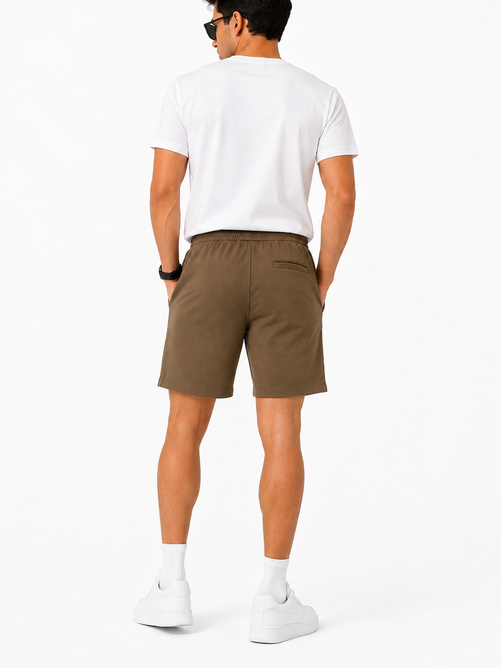 Soul Armor Men's Regular Fit Sports Shorts | Cotton Blend | Drawstring | 2 Side Pockets